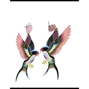 Swallow Bird colorful Earrings